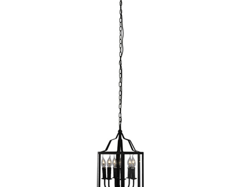 6 Light Outdoor Lantern Pendant
