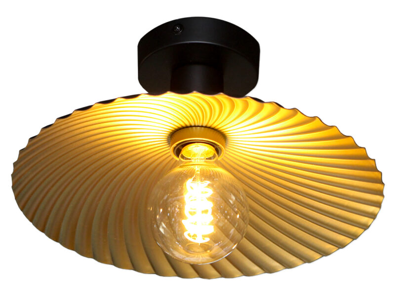 Golden Shell Ceiling Fitting