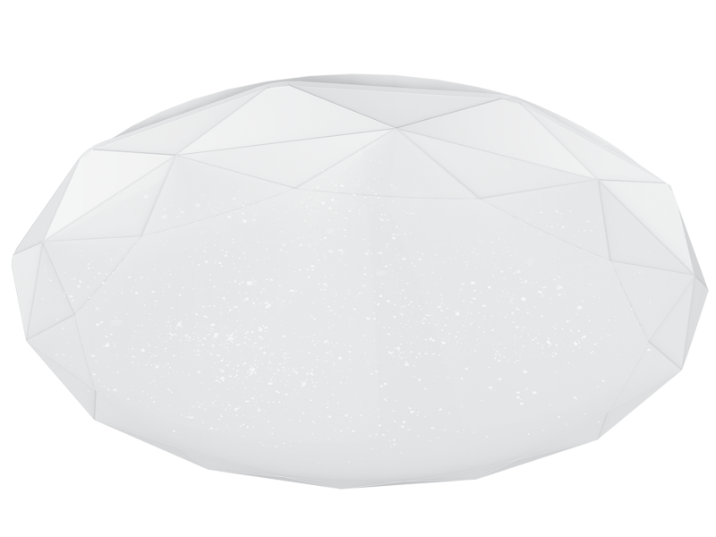 Ceiling Light Round 12w with Hexagonal Cover