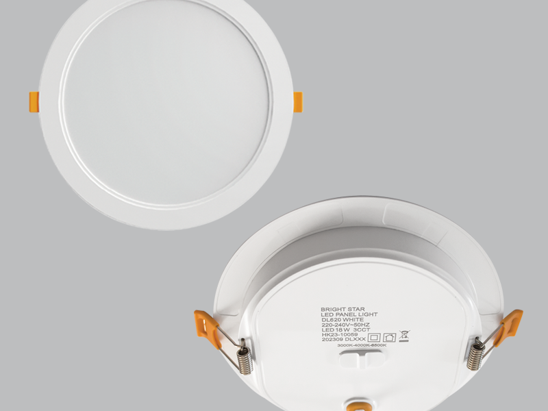Led Panel Light Round 3 CCT 18w