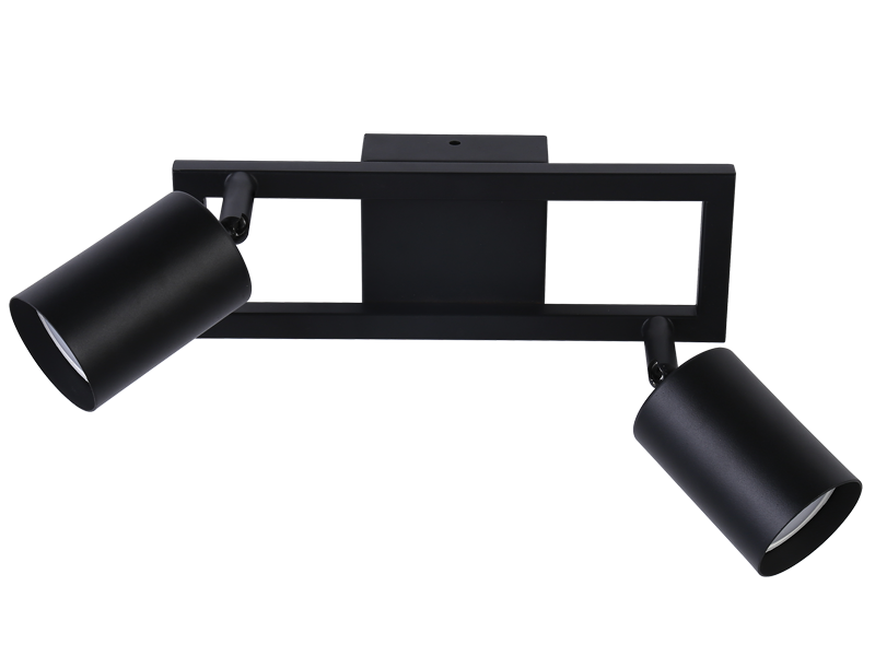 Square Spotlight - Black