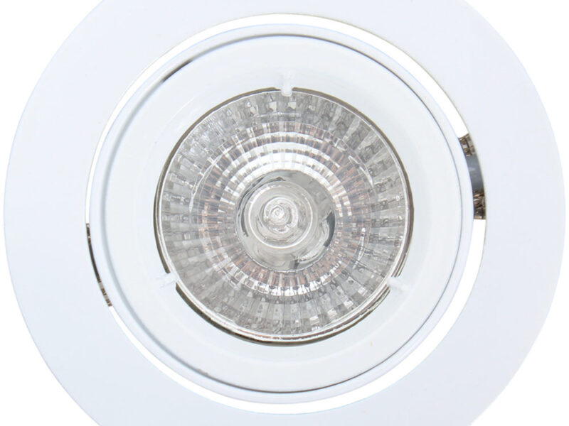 Down Lighter Tilt GU10 White Twist Lock