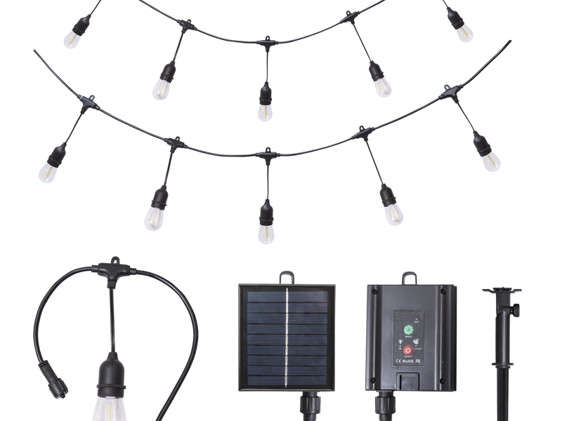 Solar Outdoor String - Warm white