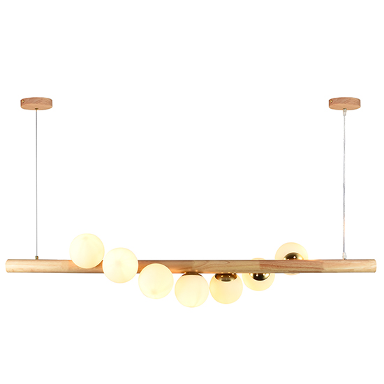 Astral Beam Pendant Wood