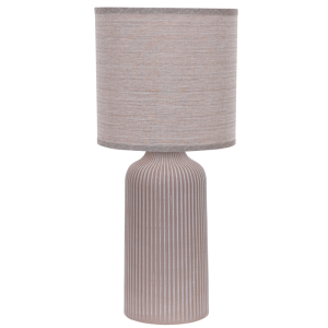 Table lamp ceramic base with shade