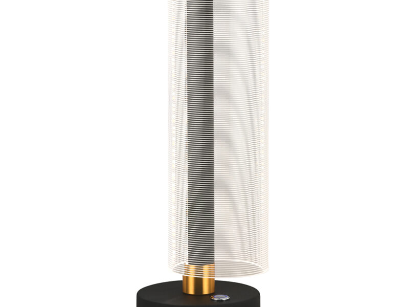 Tube Table Lamp - Black