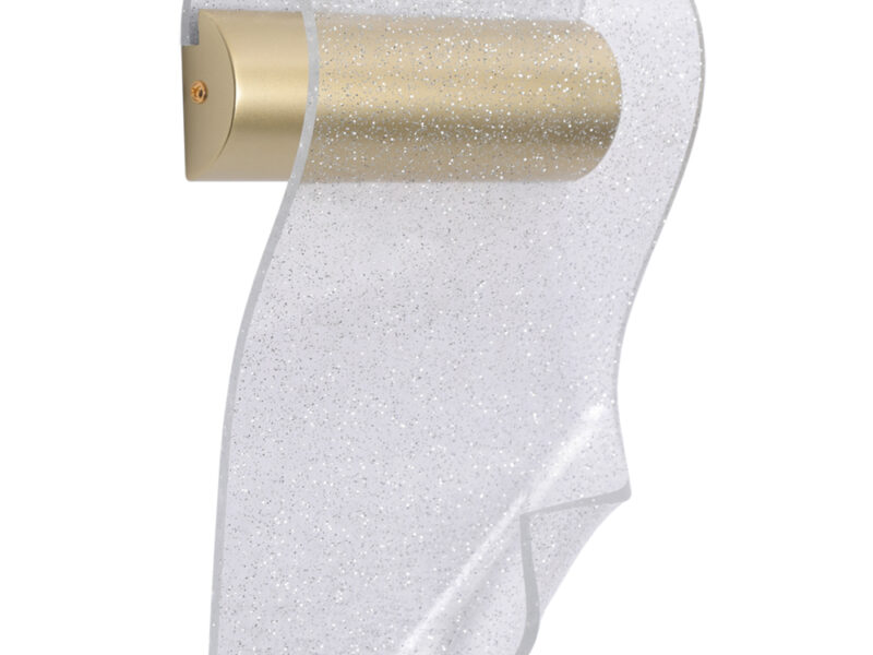 Wave Wall Light Gold