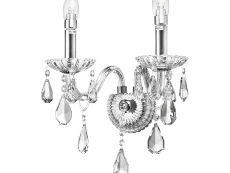 Crystal Wall light 2 Arm