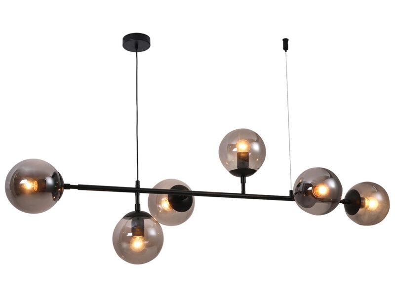 6 Light Bubble Pendant