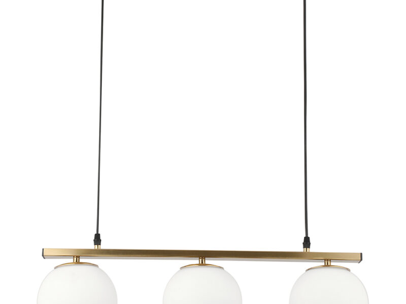 3 Light Trio Gold and White