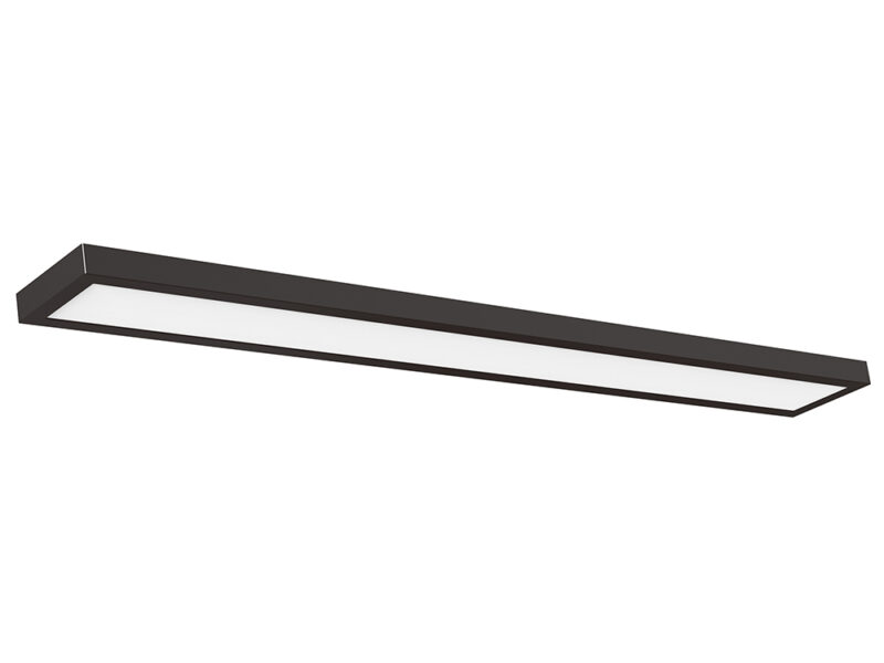 Surface Mount Linear Panel Black - Long