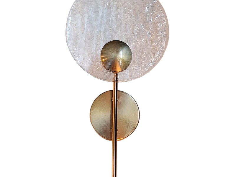 Glazed Wall Light Gold