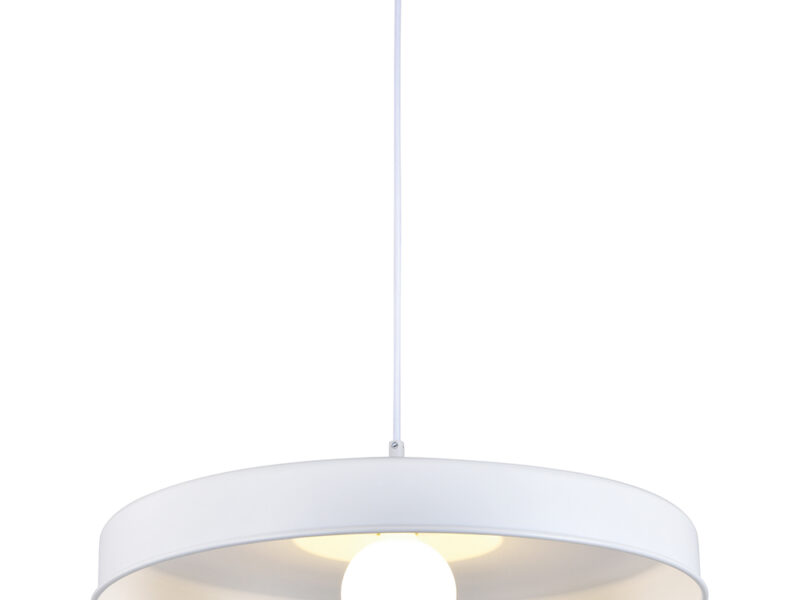 Metal Pendant White